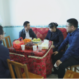 湖南省乡村振兴局副局长周立志一行来茶开展春节慰问活动