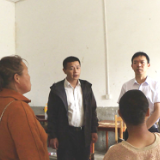  市残联来茶调研残疾人工作