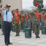 茶陵：新兵入伍齐欢送 热血青春奔赴军营