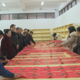 茶陵县教育系统开展春节送春联活动