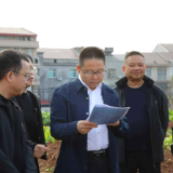 朱毅强调研洣江区域中心敬老院项目