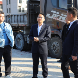 朱毅强到湘赣汽贸城调研