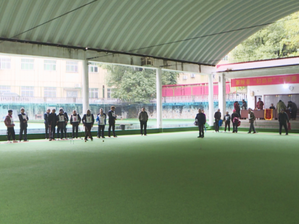 茶陵县“妇幼杯”门球赛开赛