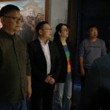 湖南电广传媒党委书记、董事长王艳忠一行来茶考察调研