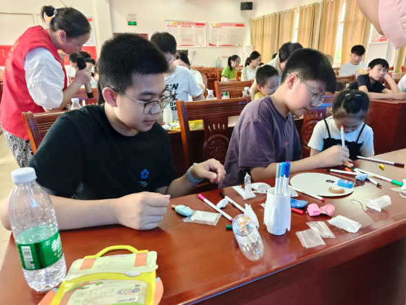马江镇月岭村：多彩活动点亮乡村儿童暑期生活