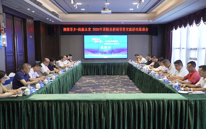湘商回归聚合力 招商引资谱新篇——2026年茶陵县“湘聚茶乡·商赢未来”招商引资交流会举行