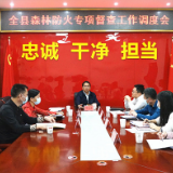 邓元连调度全县森林防火专项督查工作