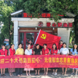 茶陵县卫健局开展“喜迎二十大 热血践初心”无偿献血主题党日活动
