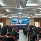 茶陵县组织收听收看国省市春运工作电视电话会议