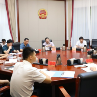 杨红兵听取统计工作专题汇报