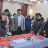 茶陵县各地组织开展春节送春联活动