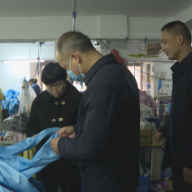 李甜甜带队开展安全生产工作督查