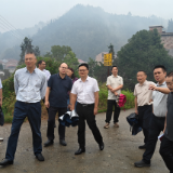 湖南工业大学校长蒋昌波一行到茶陵县水头村调研乡村振兴工作