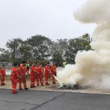 县城管局开展城市公园绿地火灾应急演练