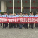 茶陵县交通运输局开展“路政宣传月”暨交通法律法规集中宣传活动