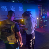 南杂店深夜起火 高陇镇专职消防队成功救出两人