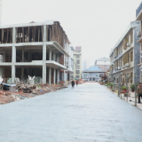 安居更宜居——茶陵县朝阳市民广场北侧安置区基础设施建设即将完工