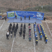 茶陵县中央财政油茶产业发展示范奖补项目开工