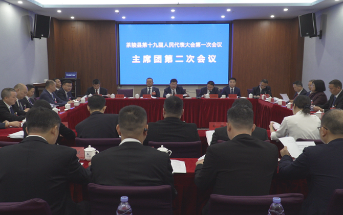茶陵县第十九届人民代表大会第一次会议：召开主席团第二次会议