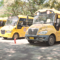校车“全面体检”筑牢学子出行安全防线