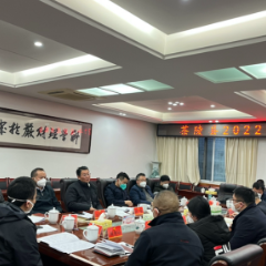 茶陵县2022年度财政关账会议召开