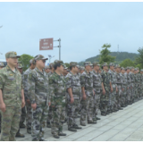 茶陵县人武部组织民兵应急排集中轮训
