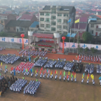 云阳中学举办2023年体艺节暨第42届运动会开幕式