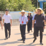 茶陵县政协主席会议成员视察“城乡污水处理”工作