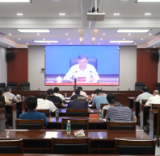 茶陵县组织收听收看湖南省第五次全国经济普查工作动员部署电视电话会议