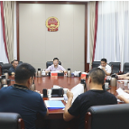杨红兵主持召开“四上”企业服务业、批发零售业、建筑房地产业等战线培育工作调度会