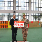 邓元连、杨红兵分别带队开展春节前走访慰问活动