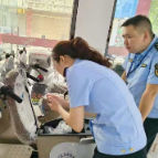 茶陵县市监局开展电动自行车、电动摩托车安全隐患全链条整治行动
