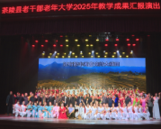 茶陵县老干部老年大学举行2025年教学成果汇报演出