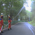 茶陵县开展2025年森林消防队伍扑救能力实测工作