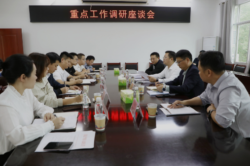杨红兵到严塘镇调研重点工作