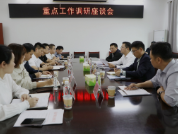 杨红兵到严塘镇调研重点工作