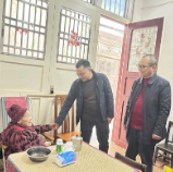 县民政局开展“迎新春送温暖”走访慰问活动