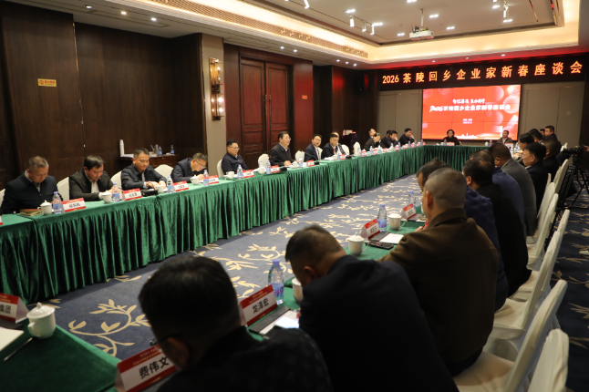 2026茶陵回乡企业家新春座谈会召开