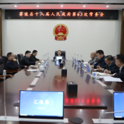 朱毅强主持召开茶陵县十八届人民政府第63次常务会议