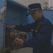 排查安全隐患 茶陵消防护航高层小区居住安全