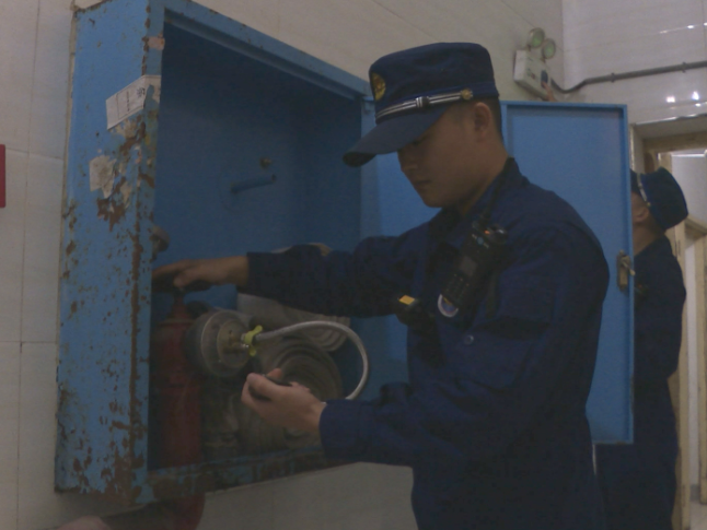 排查安全隐患 茶陵消防护航高层小区居住安全