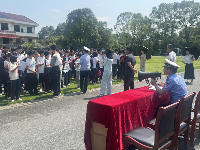 湖口镇开展安全教育进校园系列活动