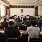 朱毅强主持召开全县信访重点工作调度会议