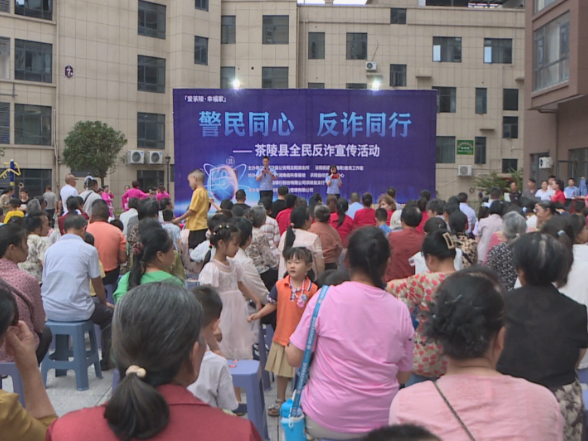 【爱茶陵•幸福家】警民同心 反诈同行 守好群众“钱袋子”