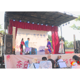 【庆祝新中国成立75周年】“送戏下乡·演艺惠民”庆国庆文艺汇演走进洣江街道荣华村
