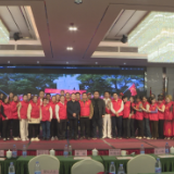 茶陵犀城红马甲文明志愿行暨九周年公益颁奖晚会活动举行