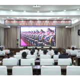 茶陵社会各界集中收看纪念中国人民抗日战争暨世界反法西斯战争胜利80周年大会