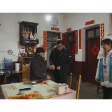 炎帝社区:寒潮送温暖 真情暖人心