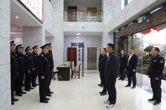 朱毅强开展除夕走访慰问暨安全生产督导工作