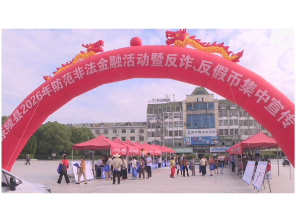 茶陵县开展2026年防范非法金融活动集中宣传日活动